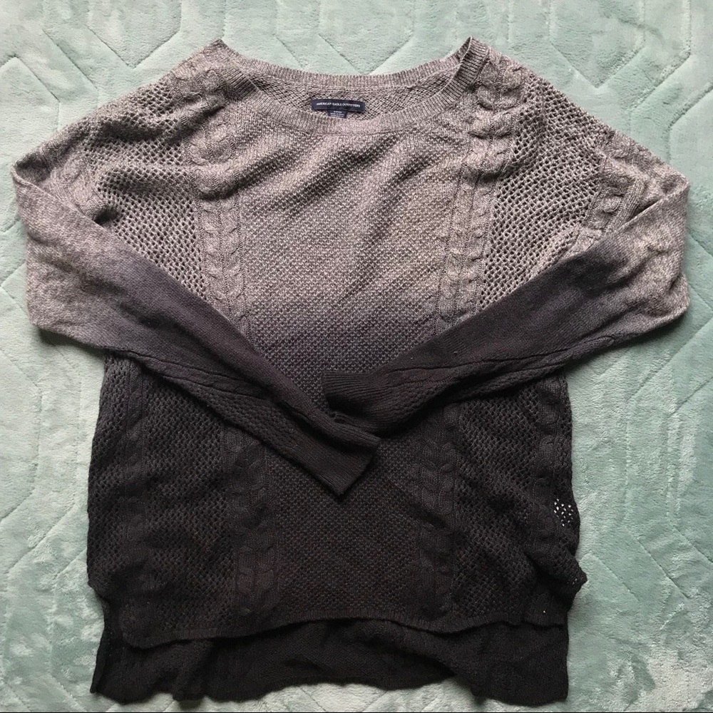 American Eagle Ombré Sweater
